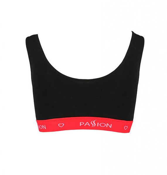 PS003 Top Biustonosz miękki Passion czarny 