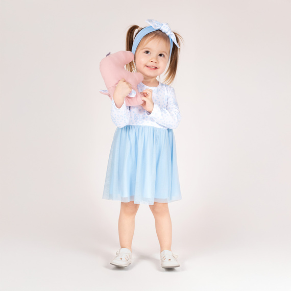 213168 Nelly Sukienka z długim rękawem Nicol