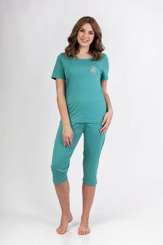 692 Piżama damska Regina -zielony