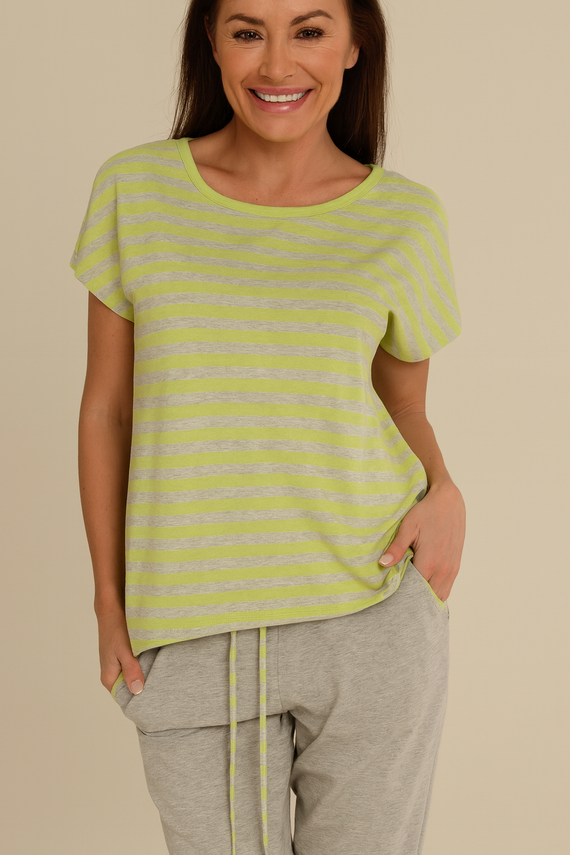 540 Jovite Piżama Damska - limonka