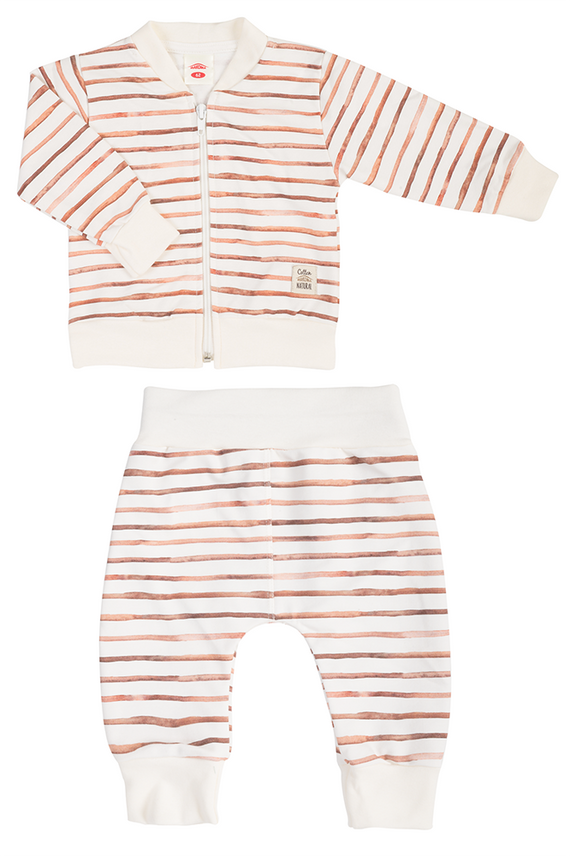 11250C "Stripes C" Dres niemowlęcy Makoma 