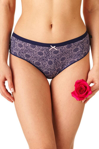 LPC 755 A'2 Figi damskie 2-pak Key granatowy czerwony