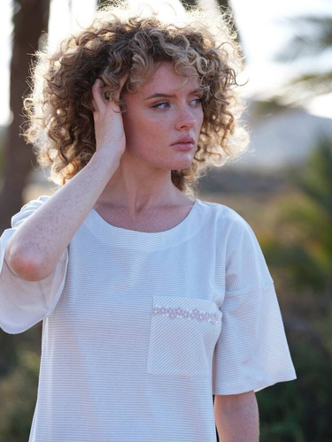 234  Koszula Nocna Cana -beżowy