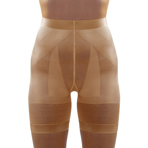 Magic Body Szorty push up bezszwowe wyszczuplające Sesto Senso beżowy 