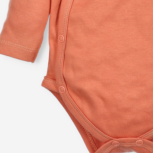 NINI ABN-3957/BPO Body Kopertowe Pomarańczowe 100% Bawełna Organiczna