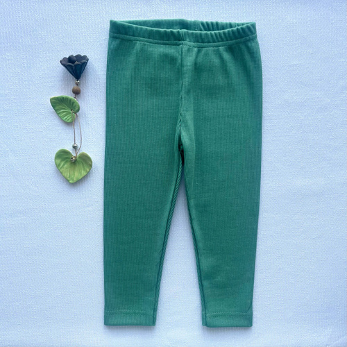 SL14336 Legginsy dziewczęce prążek Mamatti