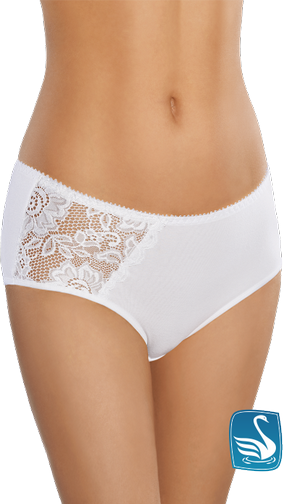 100 Figi Damskie Gabidar - biały