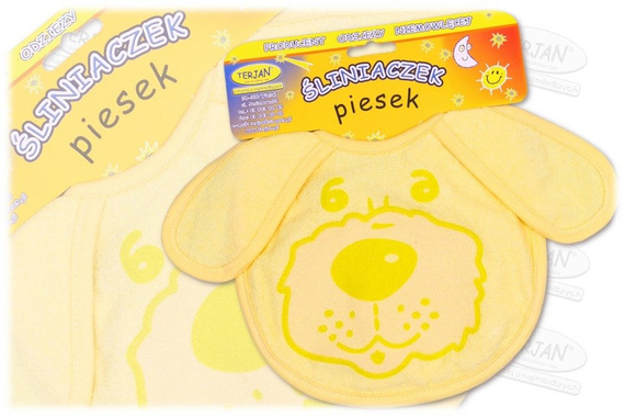 Śliniak piesek TERJAN zielony