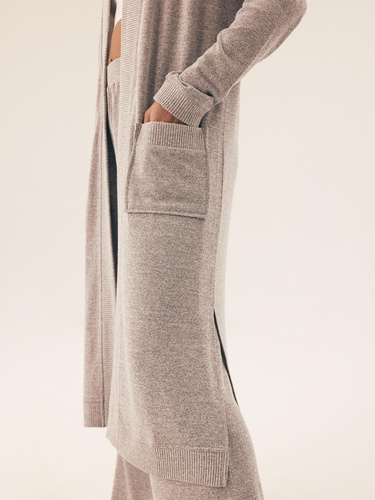 41948 Fudge Szlafrok damski Henderson  jasny szary