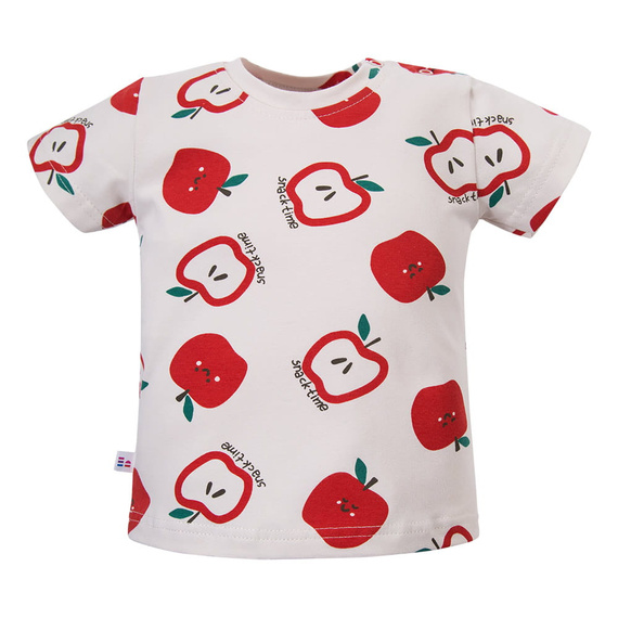 T-shirt dziecięcy Eevi Snack Time bawełna elastyczny wygodny