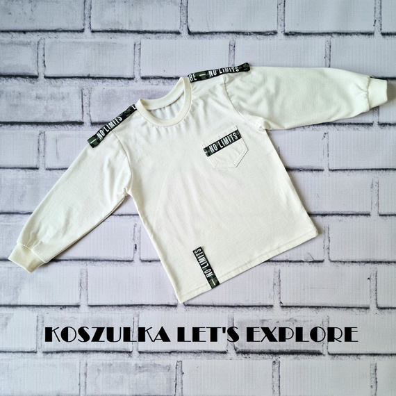 Let's explore Koszulka dziecięca długi rękaw Bambarillo