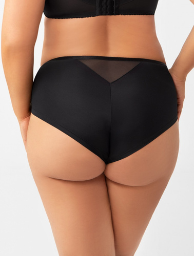 K 931 Adore Gorsenia  figi czarne – eleganckie, koronkowe, komfortowe na co dzień