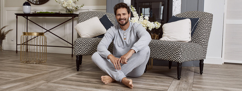 Lider Komplet dresowy dł. rękaw, dł. spodnie Italian Fashion - melanż