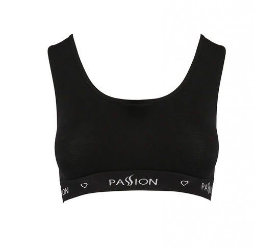 PS010 Top Biustonosz miękki Passion czarny 
