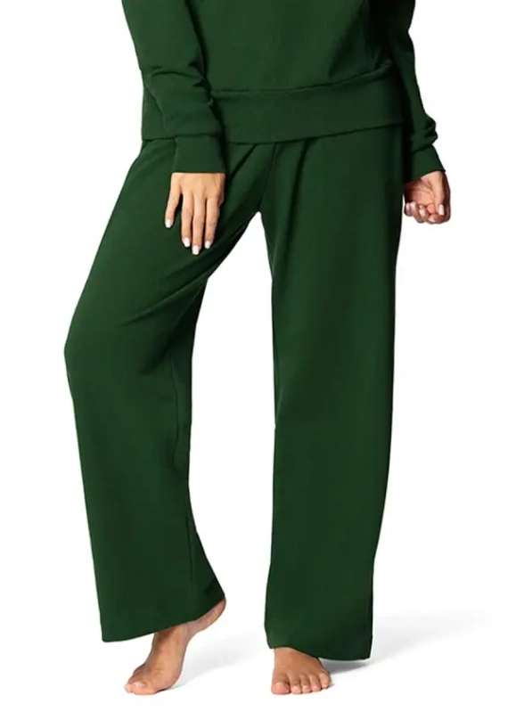 DK-K-B8 Spodnie dresowe Dkaren - zielone