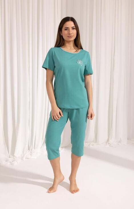 692 Piżama damska Regina -zielony