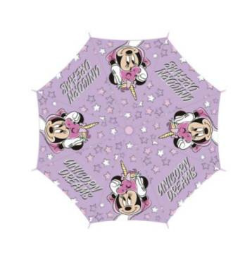 5242 Parasolka dla dzieci Myszka Mini Minnie Mouse parasol Setino unicorn gwiazdki różowy 