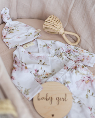 Wild Rose Body rozpinane z bawełny organicznej Yosoy