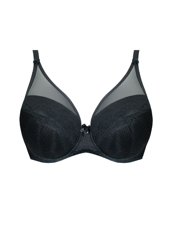 Casilda Biustonosz Full  Cup Big Nipplex  czarny
