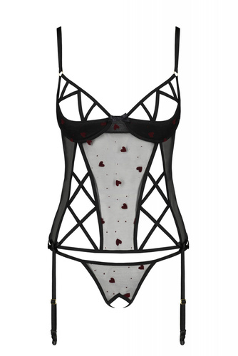 Lovelia Corset gorset damski Passion czarny