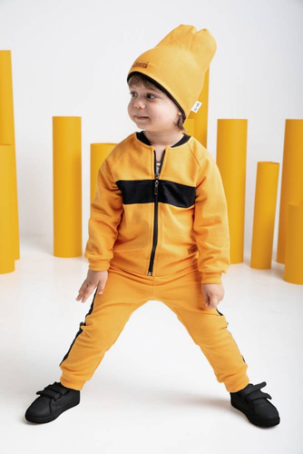 181273 Big Trucks Spodnie niemowlęce, lampasy Nicol 