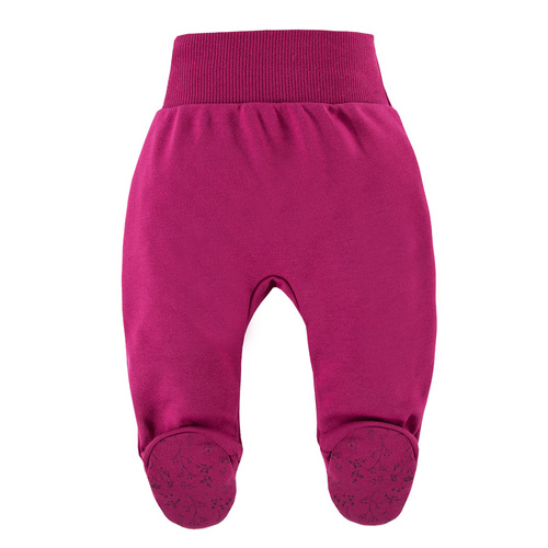 Bloom Półśpiochy bawełniane Eevi - bordowy