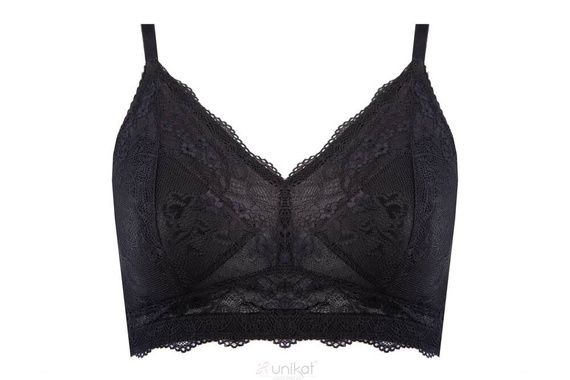 Arden soft biustonosz miękki Unikat - czarny 