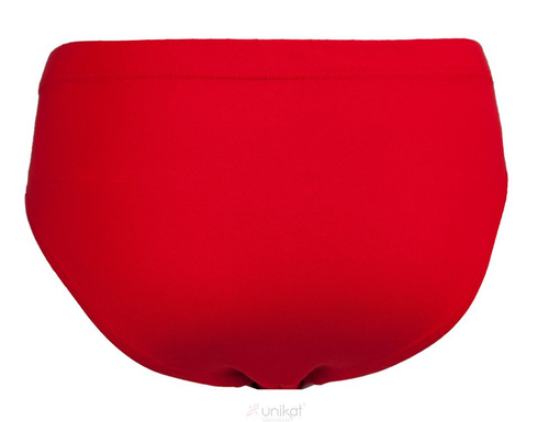 Bruno Slipy Męskie Unikat - czerwony