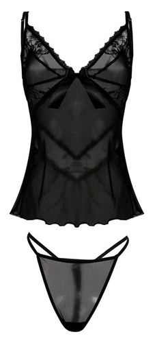 Barbara Komplet damska DKaren- czarny