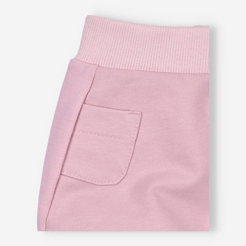 Butterflies Spodnie dresowe z bawełny organicznej Nini różowy