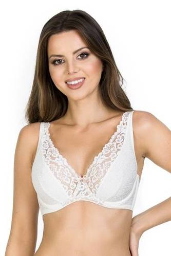 19112 Milky Bralette Biustonosz braletka Mediolano ecru