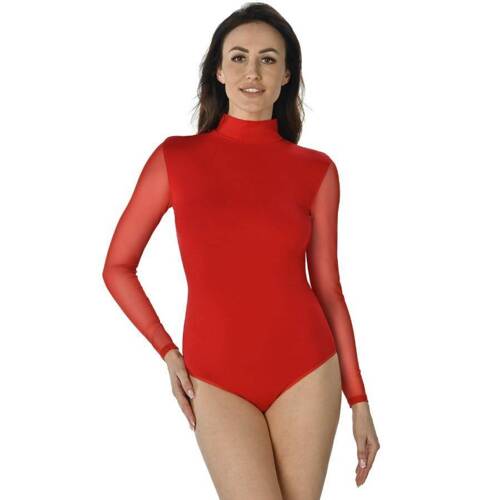 2437 Nelly Body z półgolfem Teyli - red