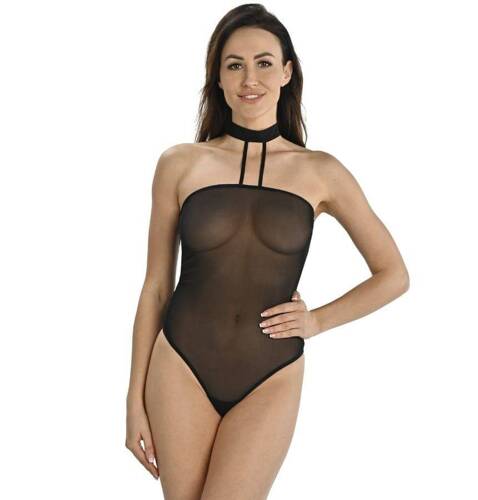 2440 Cyndi Body damskie z chokerem Teyli - black 