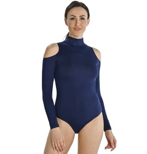 2445 Janett body damskie z półgolfem  Teyli - blue