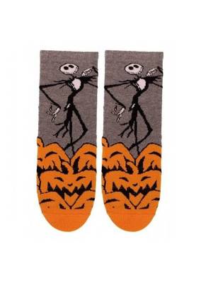 5643  Skarpety Popsox Helloween Bratex D-037 szary