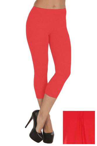 862 Legginsy 3/4 De Lafense - malina