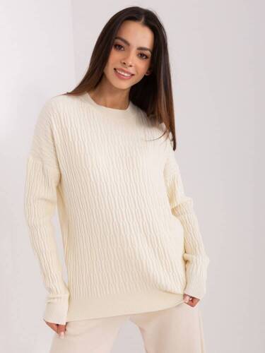 AT-SW-2338.14P Sweter damski Paris - ecru