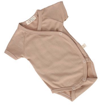 BEIGE Body bambusowe eco premium krótki rękaw Yosoy beżowy