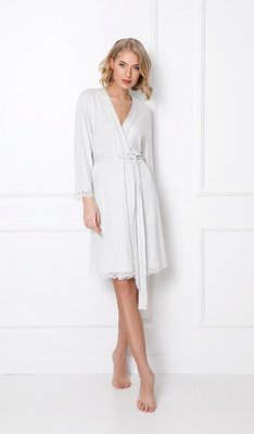 Cathleen  Bathrobe Szlafrok damski Aruelle grey