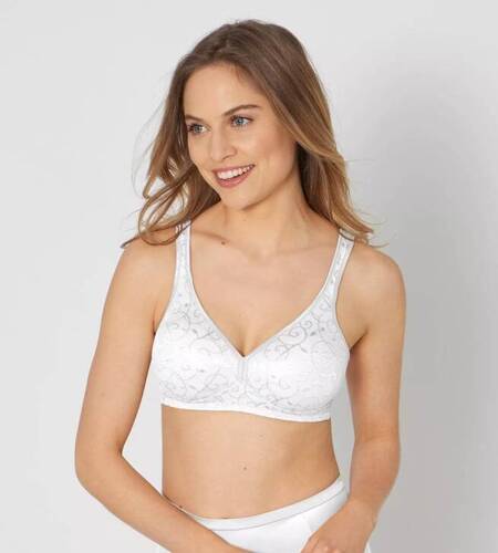 Elegant Cotton N Biustonosz miękki Triumph- white