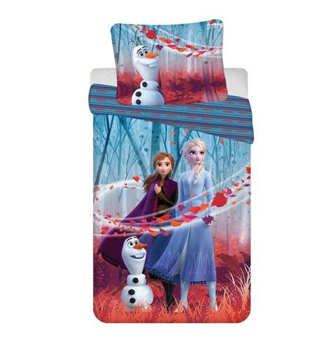 Frozen Anna Elsa Sisters 04 Kraina Lodu Pościel dziecięca bawełniana Jerry Fabrics 