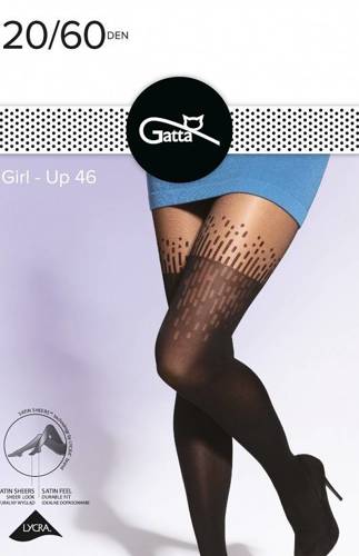 Girl Up wz 46 Rajstopy 20/60 den Gatta nero 