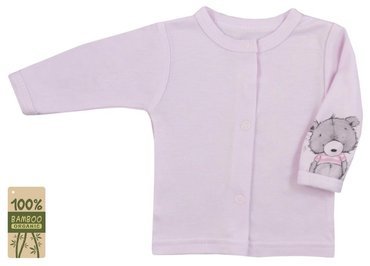 Kaftan  niemowlęcy "TOMMY BAMBUS" Koala - różowy