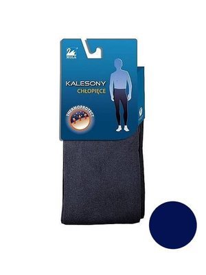 Kalesony chłopięce W28003 / W38003 gładkie - navy