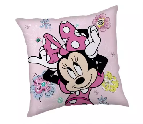 Minnie Pink bow Poduszka dziecięca dekoracyjna Jerry Fabrics  