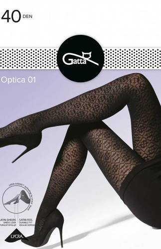 Optica wz 01 Rajstopy 40 den Gatta nero 