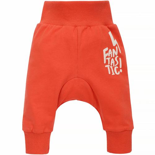 Orange Flip Legginsy niemowlęce Pinokio - pomarańczowy