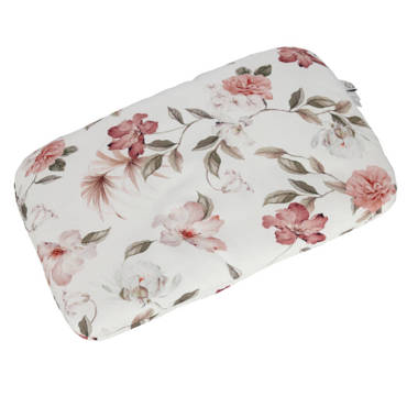 Poduszka eco satin cotton BOHO FLOWERS PINK Yosoy