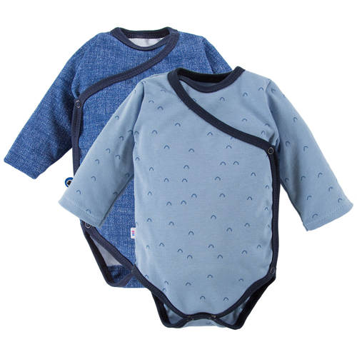 Small & Unique Body kopertowe 2-pak Eevi- jeans-niebieski