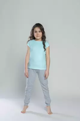 Tola koszulka dla dziewczynki, krótki rękaw Italian Fashion- pistacja 